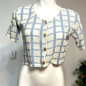 Objects d’art crochet top